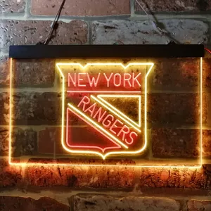 New York Rangers Logo Neon-Like LED Sign