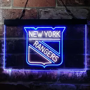 New York Rangers Logo Neon-Like LED Sign
