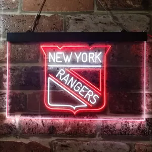 New York Rangers Logo Neon-Like LED Sign