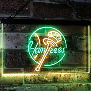 New York Yankees Logo 1 Neon-Like LED Sign