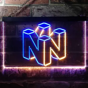 Nintendo 64 Neon-Like LED Sign