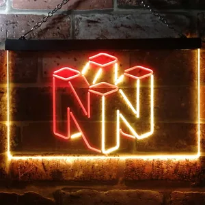 Nintendo 64 Neon-Like LED Sign