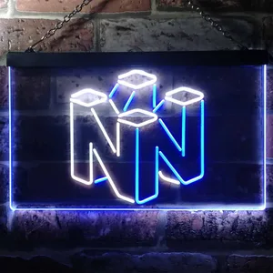 Nintendo 64 Neon-Like LED Sign