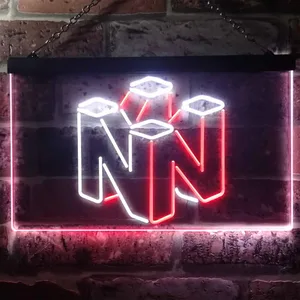 Nintendo 64 Neon-Like LED Sign