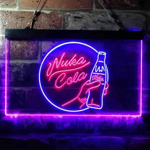 Nuka Cola Neon-Like LED Sign
