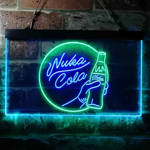 Nuka Cola Neon-Like LED Sign