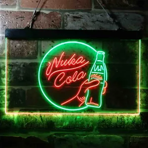 Nuka Cola Neon-Like LED Sign