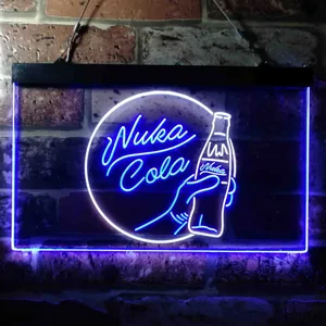 Nuka Cola Neon-Like LED Sign