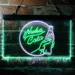 Nuka Cola Neon-Like LED Sign