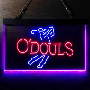 O'DOULS Golfer Neon-Like LED Sign