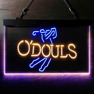 O'DOULS Golfer Neon-Like LED Sign