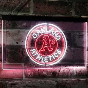 Oakland Athletics Logo 1 Neon-Like LED Sign
