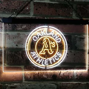 Oakland Athletics Logo 1 Neon-Like LED Sign