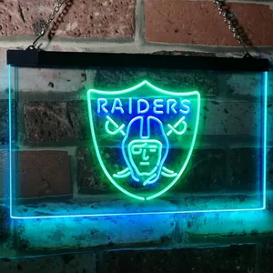 Oakland Raiders Neon-Like LED Sign