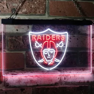 Oakland Raiders Neon-Like LED Sign