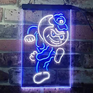 Ohio State Buckeyes Brutus Neon-Like LED Sign