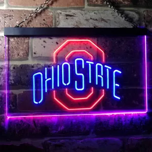 Ohio State Buckeyes Logo 1 Neon-Like LED Sign