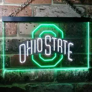 Ohio State Buckeyes Logo 1 Neon-Like LED Sign