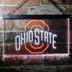 Ohio State Buckeyes Logo 1 Neon-Like LED Sign