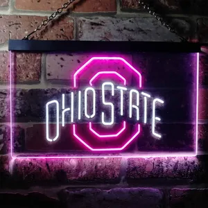 Ohio State Buckeyes Logo 1 Neon-Like LED Sign