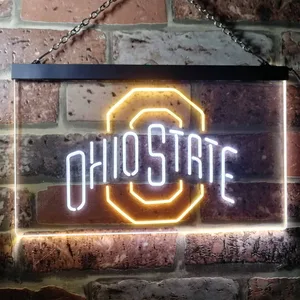 Ohio State Buckeyes Logo 1 Neon-Like LED Sign