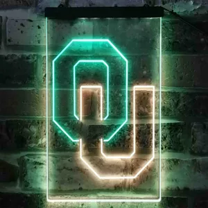 Oklahoma Sooners Logo Neon-Like LED Sign