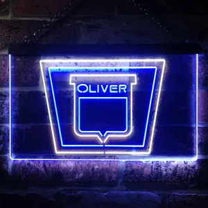 Oliver Old Logo Neon-Like LED Sign
