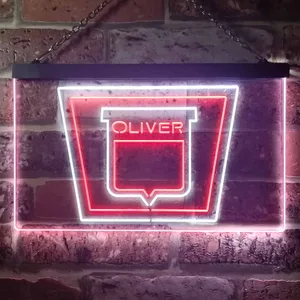 Oliver Old Logo Neon-Like LED Sign