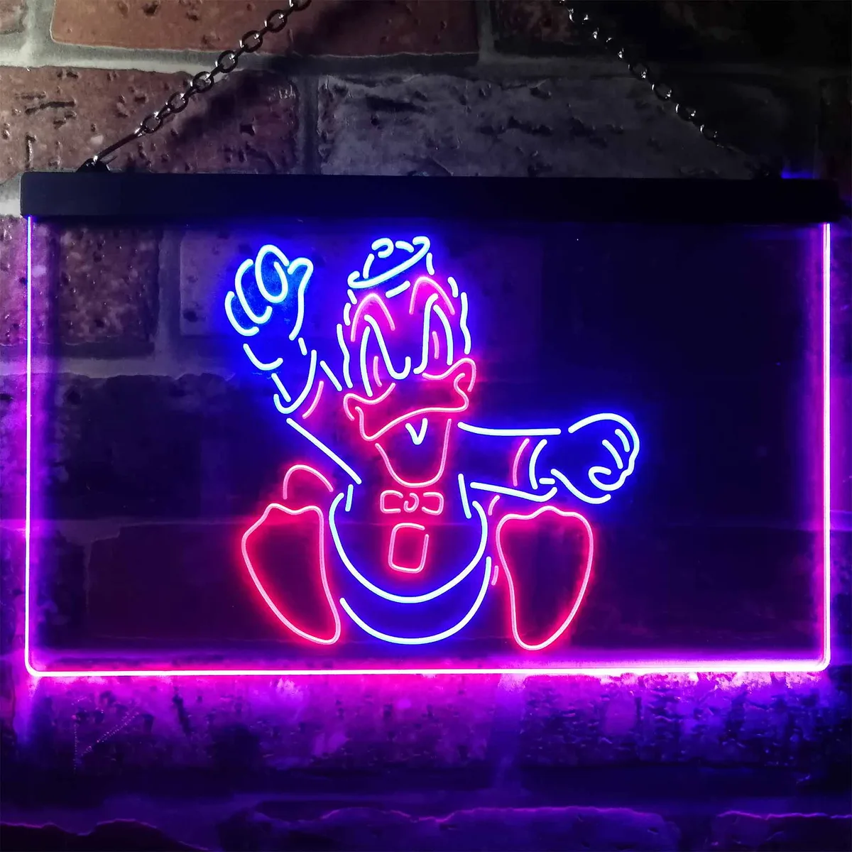 Oregon Ducks Mascot Neon-Like LED Sign