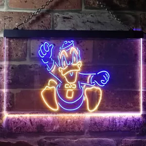 Oregon Ducks Mascot Neon-Like LED Sign