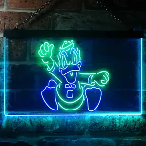 Oregon Ducks Mascot Neon-Like LED Sign