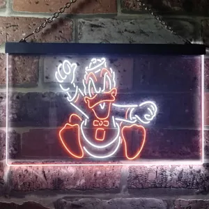 Oregon Ducks Mascot Neon-Like LED Sign