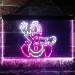 Oregon Ducks Mascot Neon-Like LED Sign