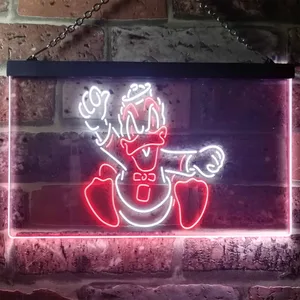 Oregon Ducks Mascot Neon-Like LED Sign