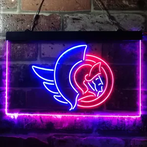 Ottawa Senators Logo Neon-Like LED Sign