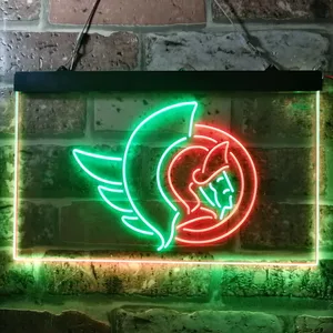 Ottawa Senators Logo Neon-Like LED Sign