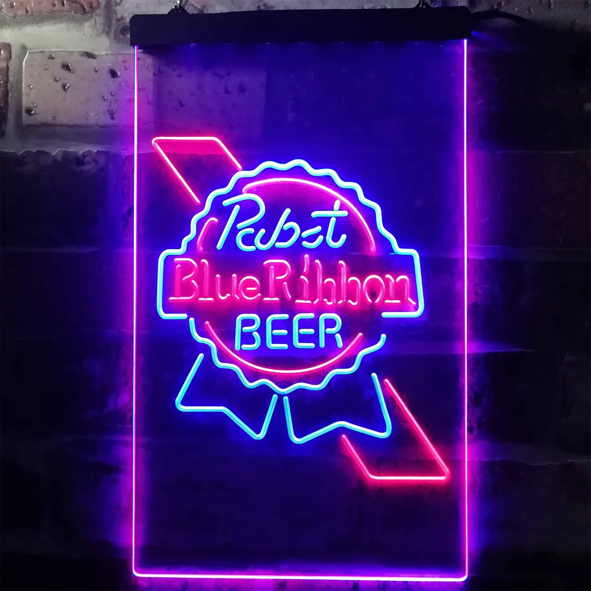 Pabst Blue Ribbon Ribbon 1 Neon-Like LED Sign