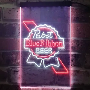 Pabst Blue Ribbon Ribbon 1 Neon-Like LED Sign