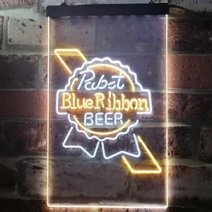 Pabst Blue Ribbon Ribbon 1 Neon-Like LED Sign
