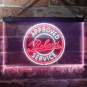 Packard Approved Service Neon-Like LED Sign