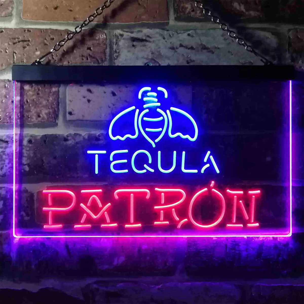 Patron Bee Logo Neon-Like LED Sign