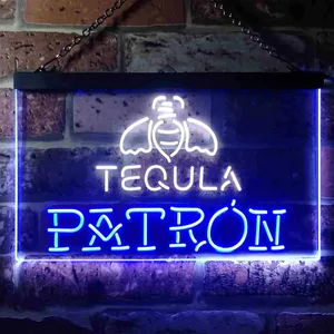 Patron Bee Logo Neon-Like LED Sign