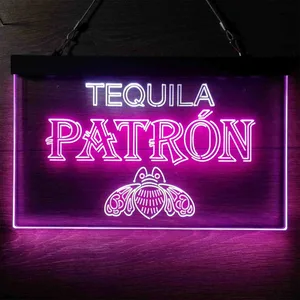 Patron Tequila Neon-Like LED Sign