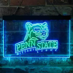 Penn State Nittany Lions Alternate Logo Neon-Like LED Sign - Legacy Edition