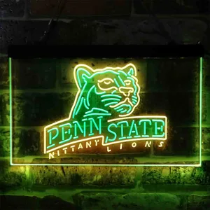 Penn State Nittany Lions Alternate Logo Neon-Like LED Sign - Legacy Edition