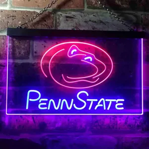 Penn State Nittany Lions Logo 1 Neon-Like LED Sign