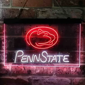 Penn State Nittany Lions Logo 2 Neon-Like LED Sign