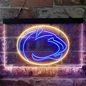 Penn State Nittany Lions Plain Logo Neon-Like LED Sign