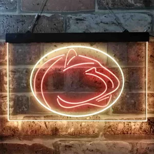 Penn State Nittany Lions Plain Logo Neon-Like LED Sign