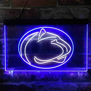 Penn State Nittany Lions Plain Logo Neon-Like LED Sign